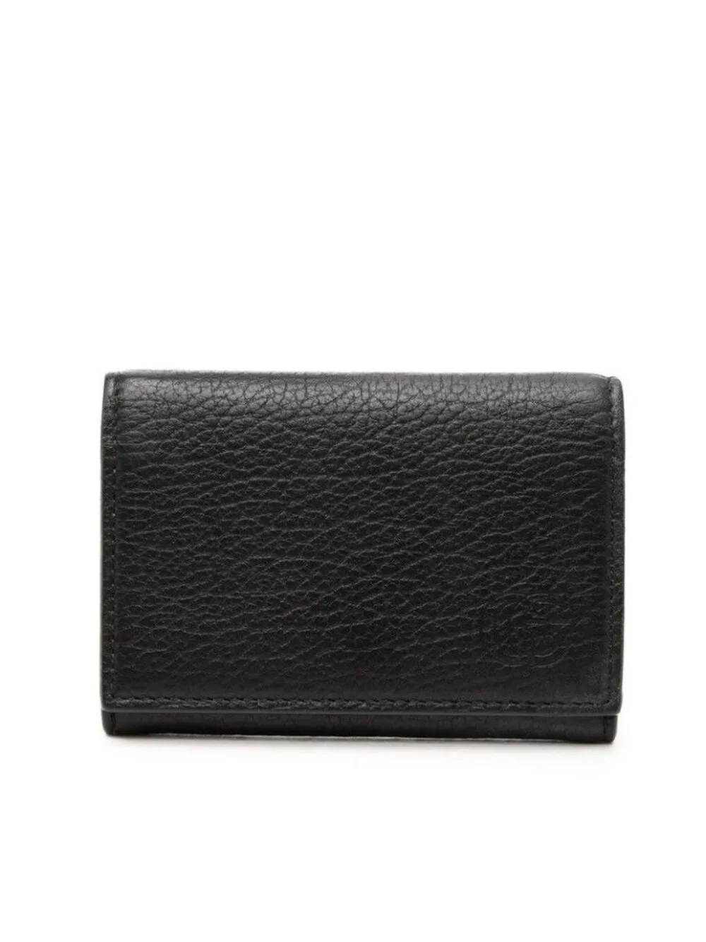 Gucci GG Marmont Card Case Business Holder Black Leather